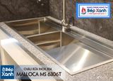 Chậu rửa chén Inox Malloca MS 6306T
