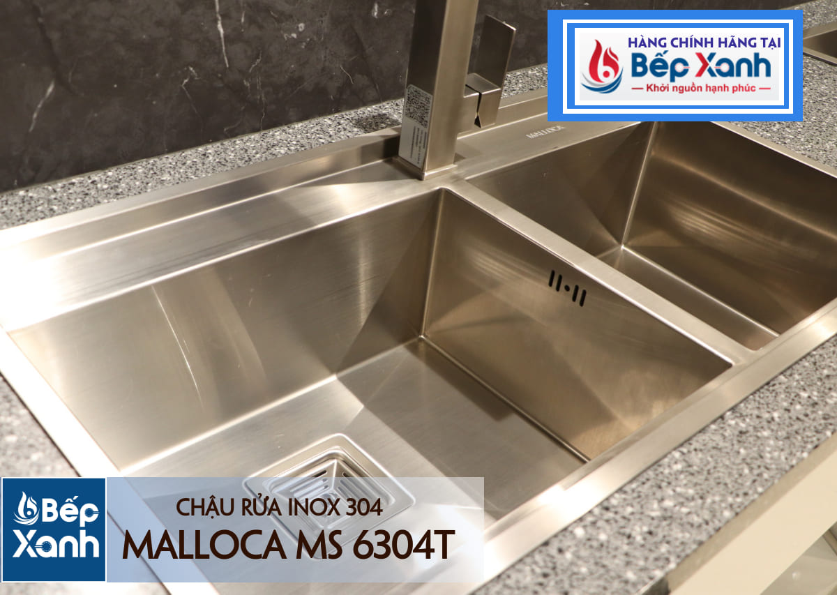 Chậu rửa chén Inox Malloca MS 6304T – ảnh 8