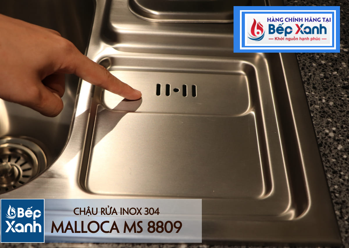 Chậu rửa chén Inox Malloca MS 8809 - Lắp đặt và phối hợp thiết bị cho Malloca MS 8809 Chậu rửa chén Inox Malloca MS 8809 - Lắp đặt và phối hợp thiết bị cho Malloca MS 8809