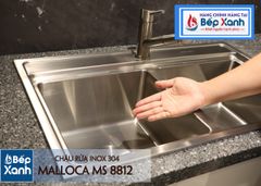 Chậu rửa chén Inox Malloca MS 8812 ảnh 7