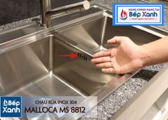 Chậu rửa chén Inox Malloca MS 8812 ảnh 8