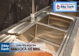 Chậu rửa chén Inox Malloca MS 8816