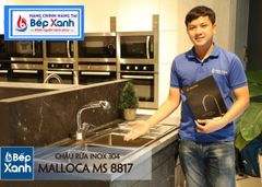Chậu rửa chén Inox Malloca MS 8817 ảnh 4