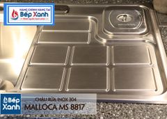 Chậu rửa chén Inox Malloca MS 8817 ảnh 5