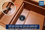 Chậu đá màu cá hồi Malloca MYST K83S - MYST K83L