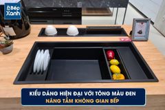 Chậu đá màu đen Malloca MYST K86S - MYST K86L ảnh 9