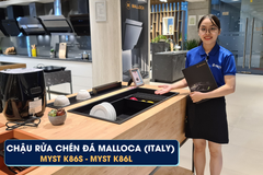 Chậu đá màu đen Malloca MYST K86S - MYST K86L ảnh 7