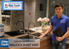 Chậu đá Malloca SMART K450 / Màu xám / Phủ nano kháng khuẩn ảnh 5