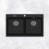 Chậu rửa đá đôi Granite 2A-Series Ecalite EGS-6006.8651B