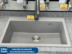 Chậu rửa chén đá Granite 1 hộc lớn 1A-Series Ecalite EGS-6001.27545LG ảnh 6