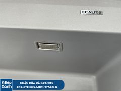 Chậu rửa chén đá Granite 1 hộc lớn 1A-Series Ecalite EGS-6001.27545LG ảnh 9
