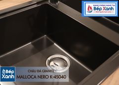 Chậu đá Malloca Nero K-45040 / Màu đen / Phủ nano kháng khuẩn ảnh 7