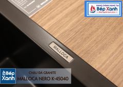 Chậu đá Malloca Nero K-45040 / Màu đen / Phủ nano kháng khuẩn ảnh 8