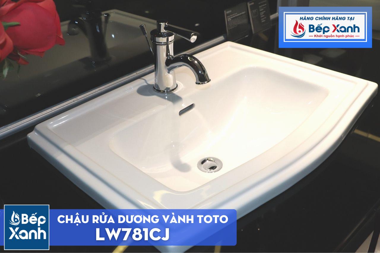 Chậu Rửa Dương Vành ToTo LW781CJ#W – ảnh 4