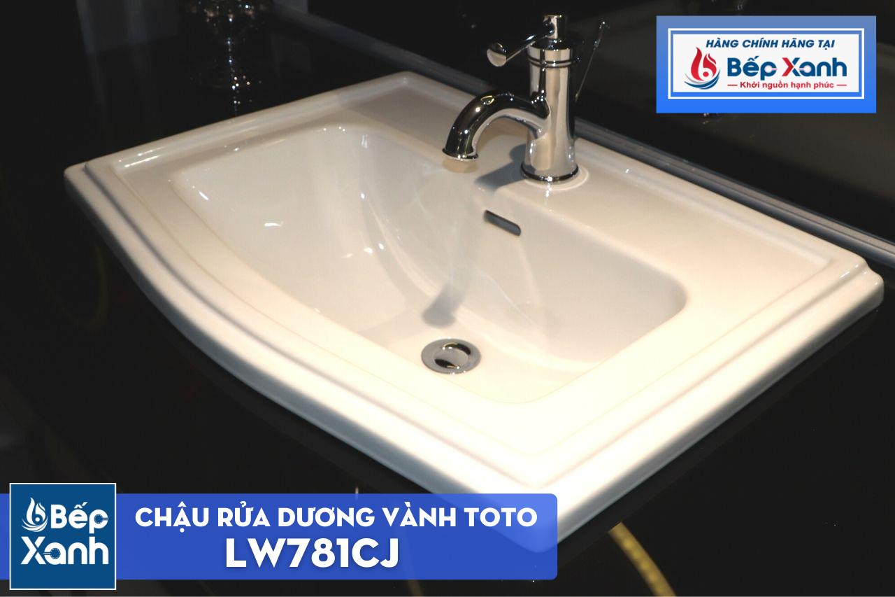 Chậu Rửa Dương Vành ToTo LW781CJ#W – ảnh 5