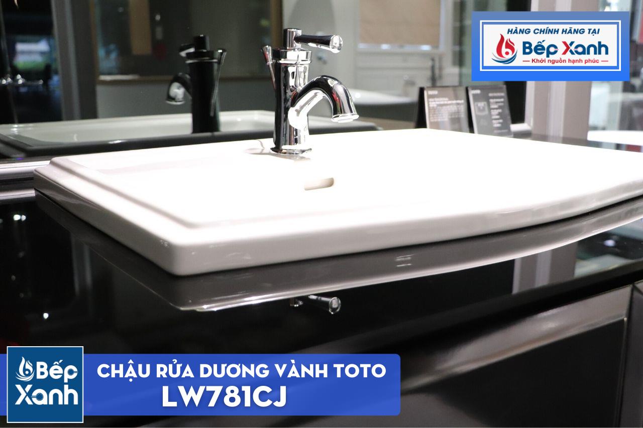 Chậu Rửa Dương Vành ToTo LW781CJ#W – ảnh 7