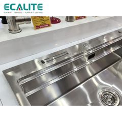Chậu rửa chén 1 hộc lớn Vision Manual Sink Ecalite ESD-8250HS ảnh 6