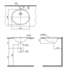 Chậu Rửa Dương Vành ToTo L762 ảnh 2