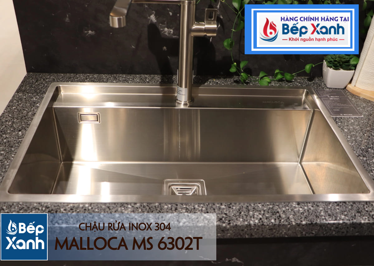 Chậu rửa Malloca MS 6302T - Tiện ích thông minh trên chậu rửa Malloca MS 6302T Chậu rửa Malloca MS 6302T - Tiện ích thông minh trên chậu rửa Malloca MS 6302T