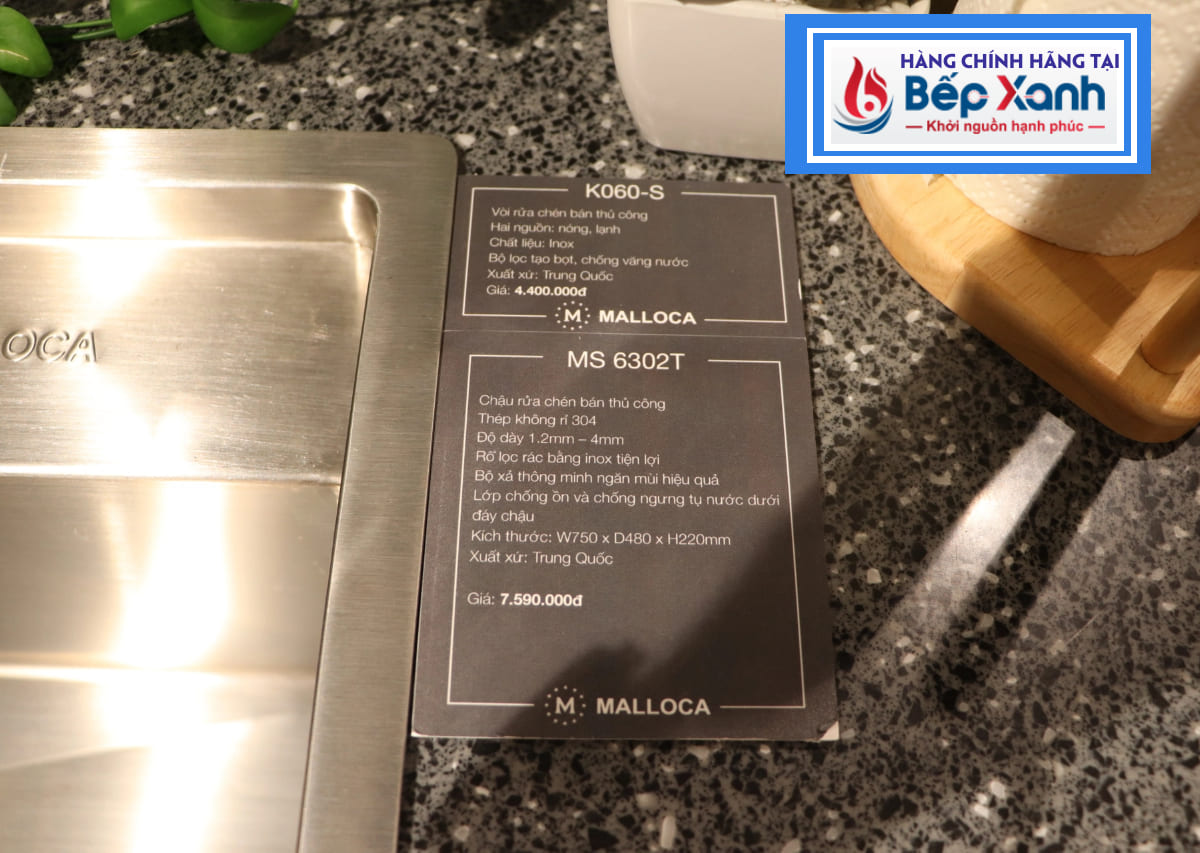 Chậu rửa Malloca MS 6302T – ảnh 6