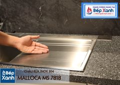 Chậu rửa chén Inox Malloca MS 7818 ảnh 5