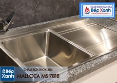 Chậu rửa chén Inox Malloca MS 7818 ảnh 6