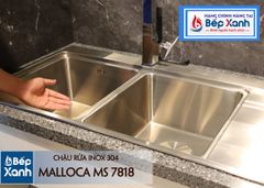 Chậu rửa chén Inox Malloca MS 7818 ảnh 8