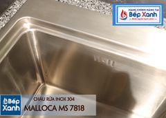 Chậu rửa chén Inox Malloca MS 7818 ảnh 9