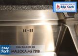 Chậu rửa chén Inox Malloca MS 7818