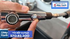 Vòi rửa chén Hafele HT20-GH1P259 / Màu đen / Đồng mạ màu đá, Mã số 570.82.300 ảnh 9