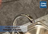 Vòi rửa chén nóng lạnh Malloca K121N / Đồng thau mạ chrome