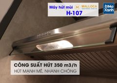 Máy hút mùi Cổ điển 70cm Malloca H107 (Thân Inox) ảnh 5