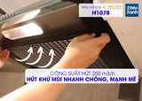 Máy hút mùi Cổ điển 70cm Malloca H107B (Màu đen)