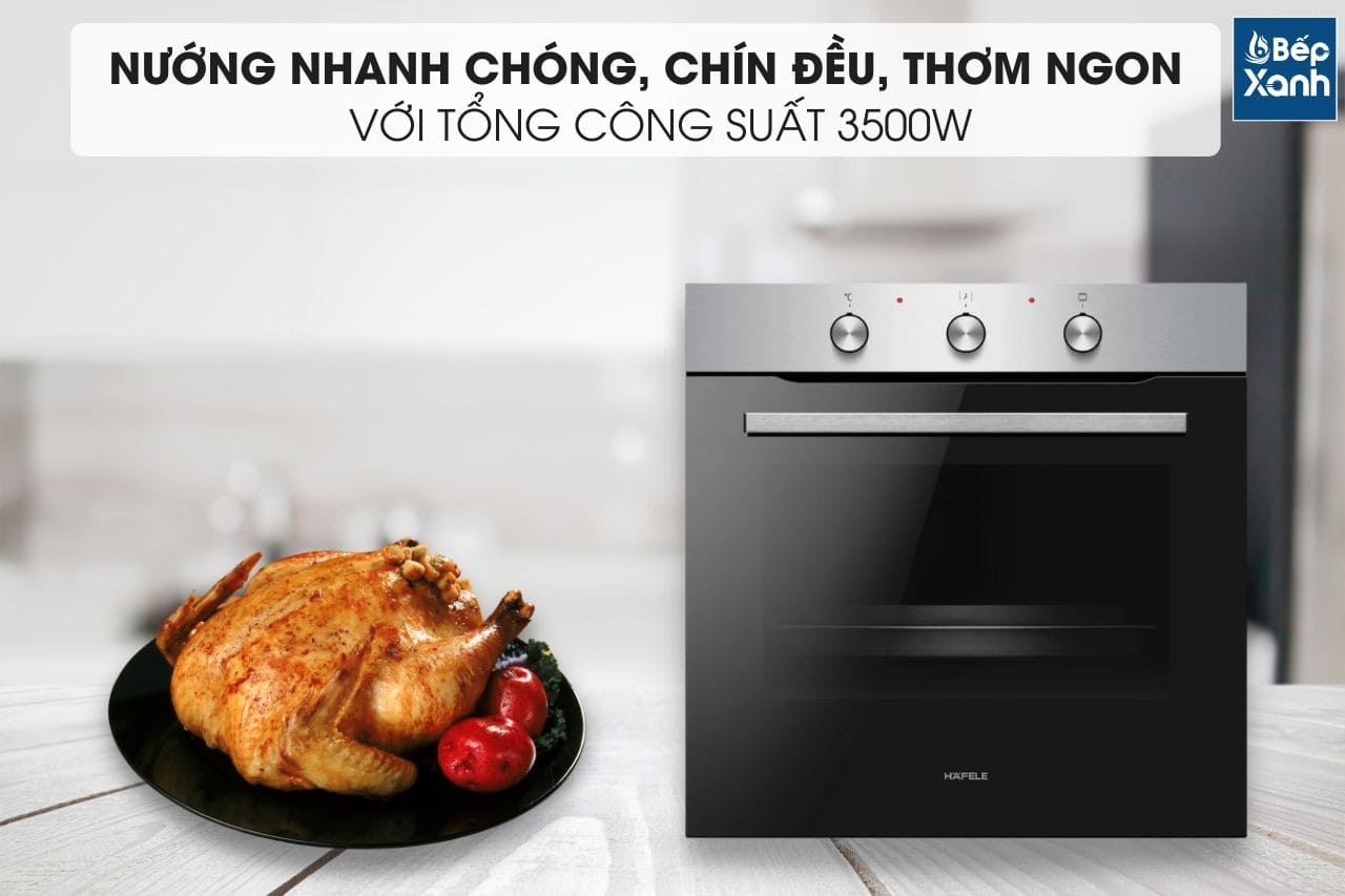 Lò nướng âm tủ Hafele HO-K60C 535.62.591 – ảnh 8