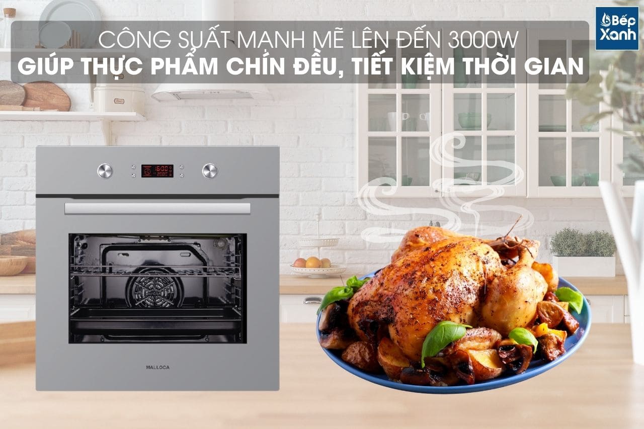 Lò nướng âm tủ Malloca MOV-659 PGR - Lắp đặt lò nướng Malloca MOV-659 PGR Lò nướng âm tủ Malloca MOV-659 PGR - Lắp đặt lò nướng Malloca MOV-659 PGR