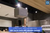 Máy hút mùi đảo Malloca CONCRETE K-400