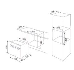Lò Nướng Âm Tủ Malloca MOV-726 MC ảnh 3