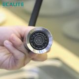 Vòi rửa chén nóng lạnh dây rút Pull-down Ecalite EF-K134S