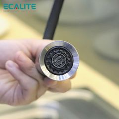 Vòi rửa chén nóng lạnh dây rút Pull-down Ecalite EF-K134S ảnh 10