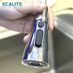 Vòi rửa chén nóng lạnh dây rút Pull-out Ecalite EF-K572C ảnh 8