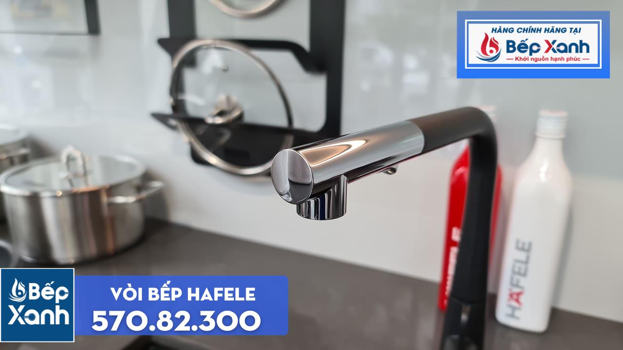 Vòi rửa chén Hafele HT20-GH1P259 / Màu đen / Đồng mạ màu đá, Mã số 570.82.300 – ảnh 6