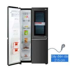 Tủ lạnh LG Inverter 601 lít Side By Side InstaView Door-in-Door GR-X247MC (trưng bày) ảnh 2