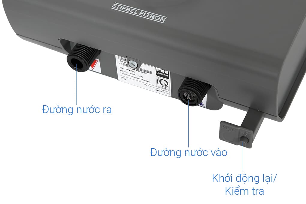 Máy nước nóng trực tiếp đa điểm Stiebel Eltron DDH 8 EC 8000W – ảnh 2