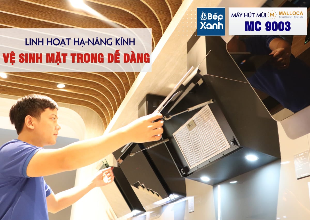 Máy hút mùi áp tường Malloca MC 9003 – ảnh 7