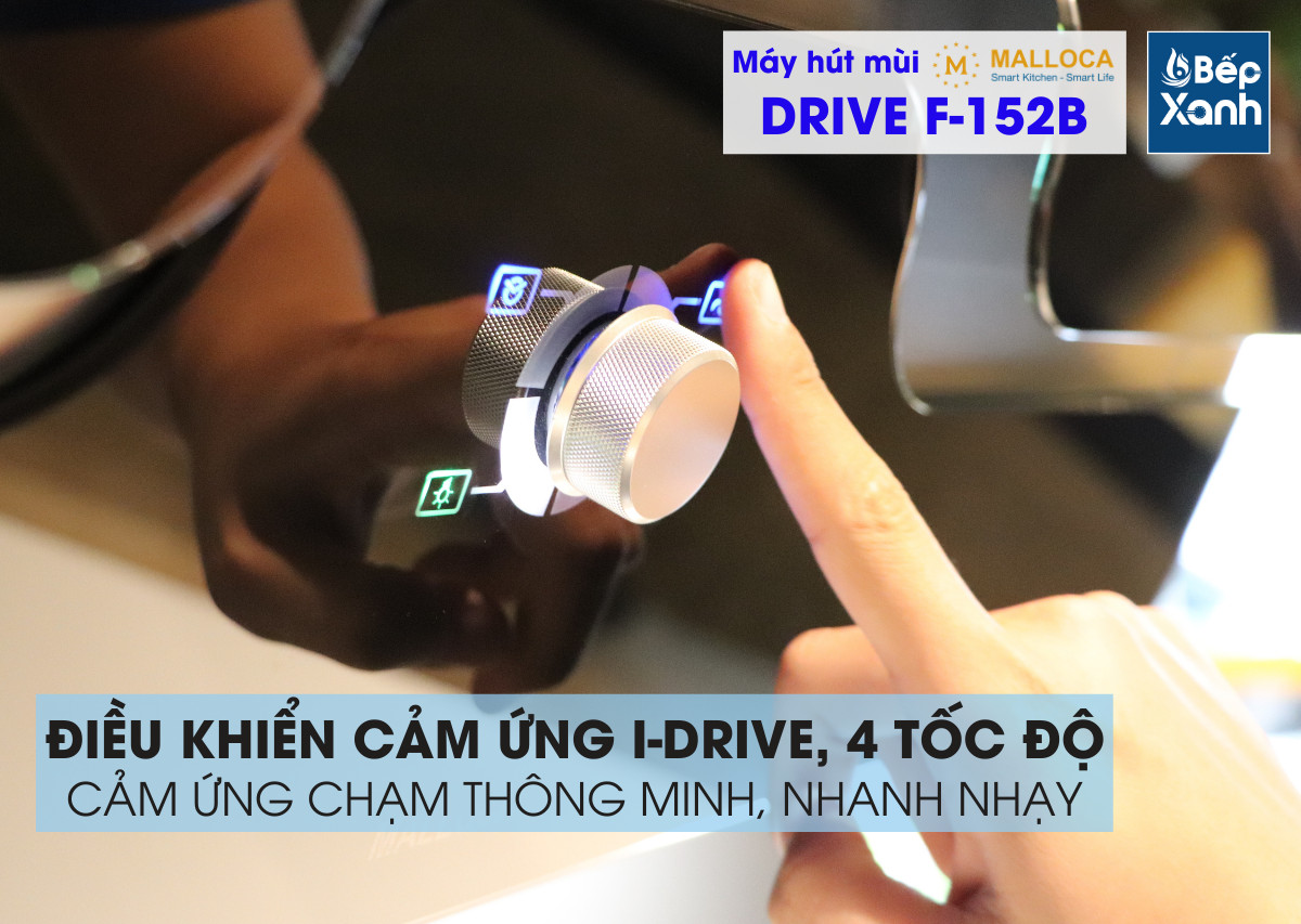Máy hút mùi áp tường Malloca Drive F-152B – ảnh 7