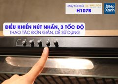 Máy hút mùi Cổ điển 70cm Malloca H107B (Màu đen) ảnh 7