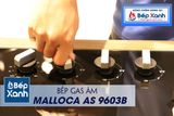 Bếp gas âm 3 vùng nấu Malloca AS 9603B/ Màu đen