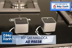 Bếp gas âm 3 vùng nấu Malloca AS 9503B/ Màu đen ảnh 6