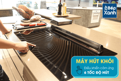 Bếp từ 4 vùng nấu Malloca HIH-904 SLIM / Tích hợp máy hút mùi, kính Ceramic ảnh 8