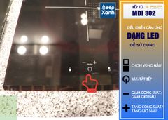 Bếp từ 2 vùng nấu Malloca MDI 302 / Nhập khẩu Tây Ban Nha, kiểu Domino, kính Schott Ceran ảnh 6